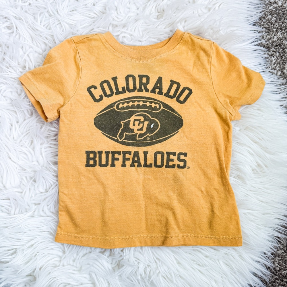 Colorado Buffaloes Toddler Football T-Shirt 12-18M